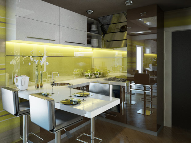 Фото из портфолио Квартира  – фотографии дизайна интерьеров на INMYROOM