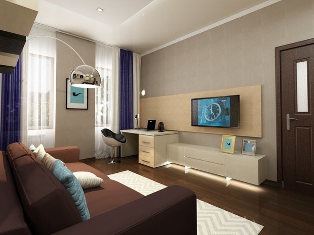 Фото из портфолио 3к.кв. Дзержинского 7/11 – фотографии дизайна интерьеров на INMYROOM