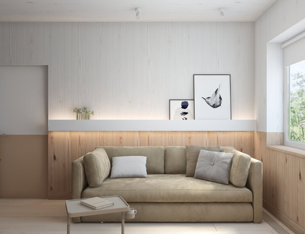 Фото из портфолио Загородный дом Истра – фотографии дизайна интерьеров на INMYROOM