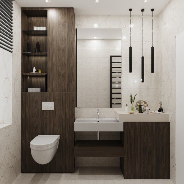Фото из портфолио Солнечное – фотографии дизайна интерьеров на INMYROOM