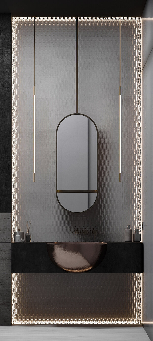 Фото из портфолио ЖК Capital Towers - Дизайн интерьера квартиры 100 м.кв. – фотографии дизайна интерьеров на INMYROOM