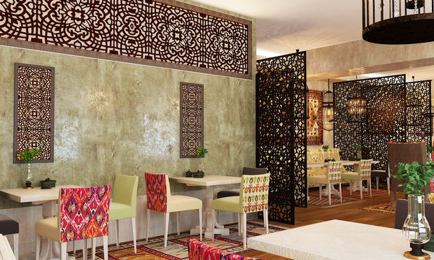 Фото из портфолио Ресторан восточной кухни – фотографии дизайна интерьеров на INMYROOM