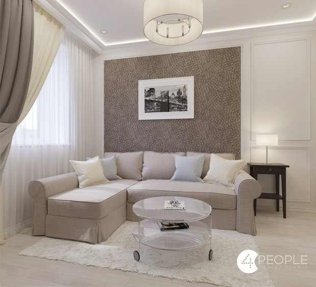 Фото из портфолио Полуторка в ЖК на Октябрьской – фотографии дизайна интерьеров на INMYROOM