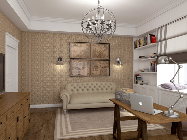 Фото из портфолио Квартира на Ленинском – фотографии дизайна интерьеров на INMYROOM