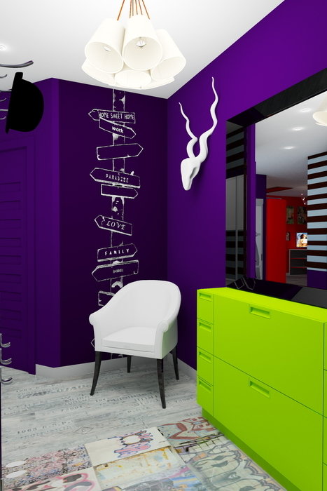 Фото из портфолио Квартира POPart & Coca-Cola – фотографии дизайна интерьеров на INMYROOM