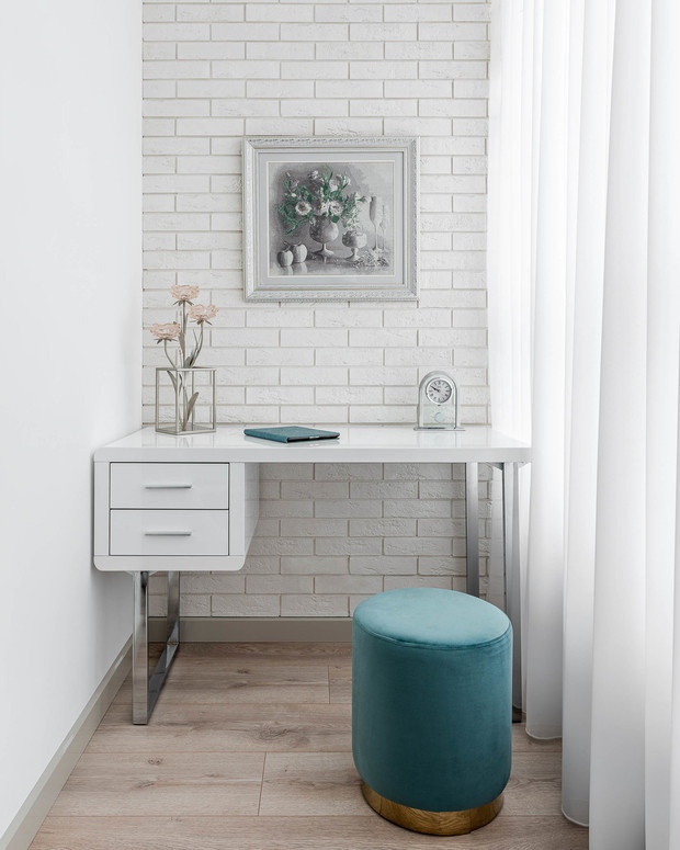 Фото из портфолио Двухкомнатная квартира в современном стиле – фотографии дизайна интерьеров на INMYROOM