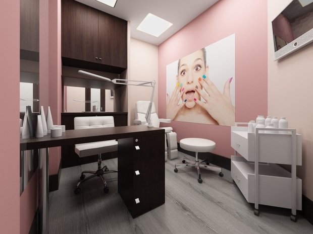 Фото из портфолио Салон красоты софите в Киеве – фотографии дизайна интерьеров на INMYROOM