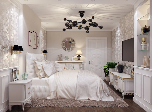 Фото из портфолио Спальня "Seta" – фотографии дизайна интерьеров на INMYROOM