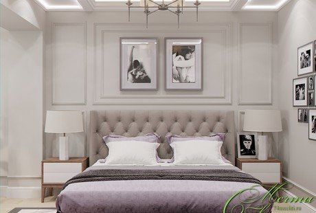 Неоклассическая спальня