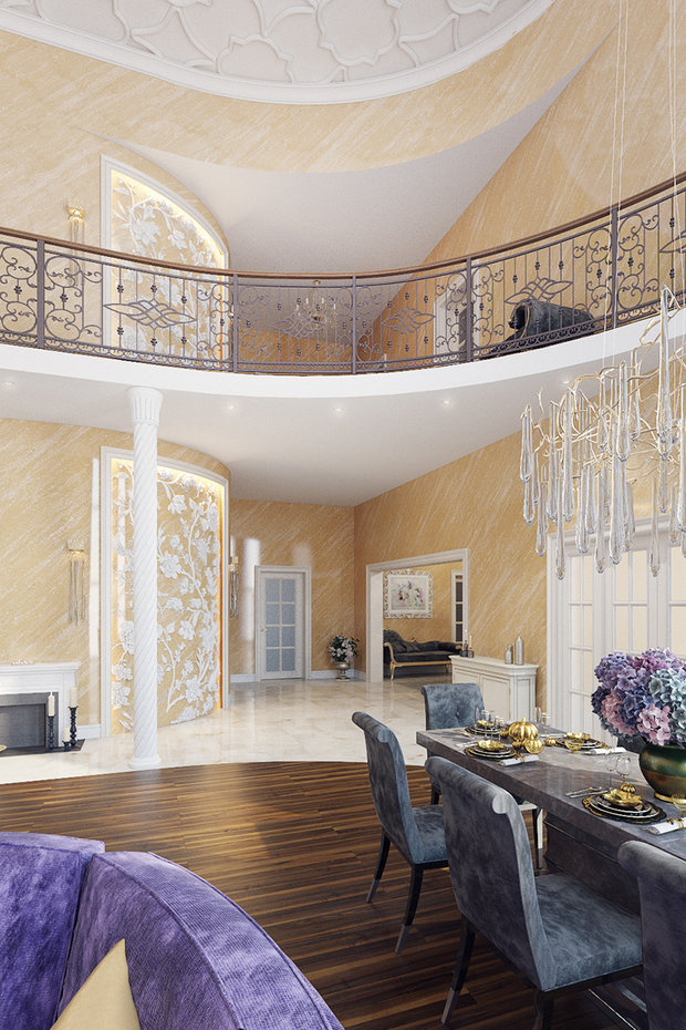 Фото из портфолио Дом в Павловске – фотографии дизайна интерьеров на INMYROOM