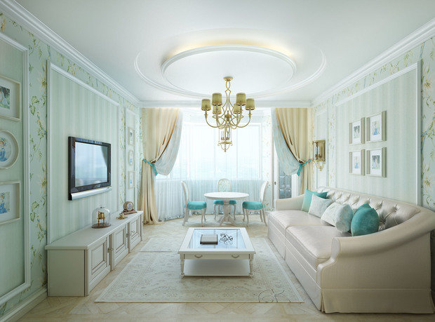 Фото из портфолио Дворянская классика – фотографии дизайна интерьеров на INMYROOM