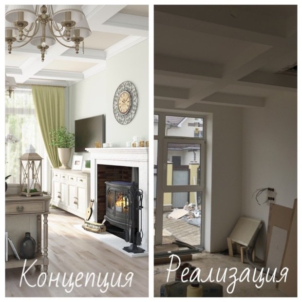 Фото из портфолио Авторский надзор – фотографии дизайна интерьеров на INMYROOM