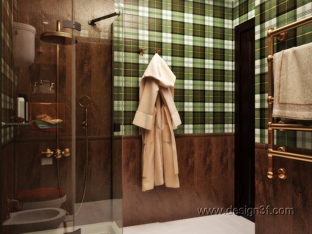 Фото из портфолио Квартира в Английском стиле – фотографии дизайна интерьеров на INMYROOM