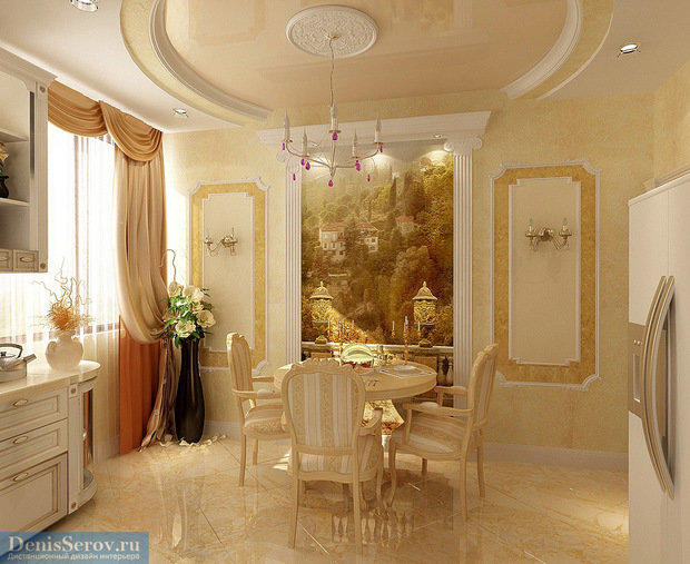 Фото из портфолио Загородный дом в классическом стиле – фотографии дизайна интерьеров на INMYROOM