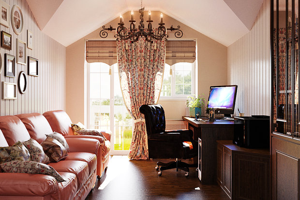 Фото из портфолио Кабинет – фотографии дизайна интерьеров на INMYROOM