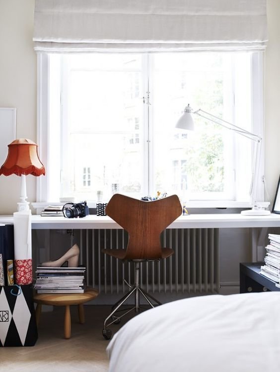 Фотография: Кабинет в стиле Скандинавский, Советы – фото на INMYROOM