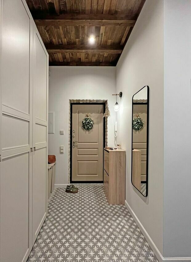 Фотография: Прихожая в стиле Скандинавский, Современный, INMYROOM TV – фото на INMYROOM