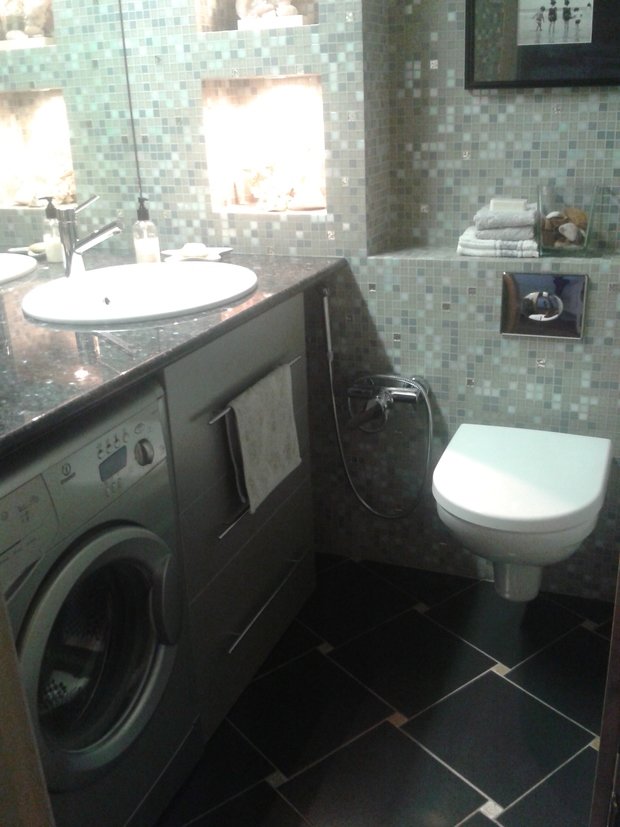 Фото из портфолио Декор туалетной комнаты. – фотографии дизайна интерьеров на INMYROOM