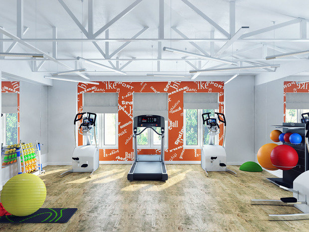 Фото из портфолио Спортивный зал. – фотографии дизайна интерьеров на INMYROOM