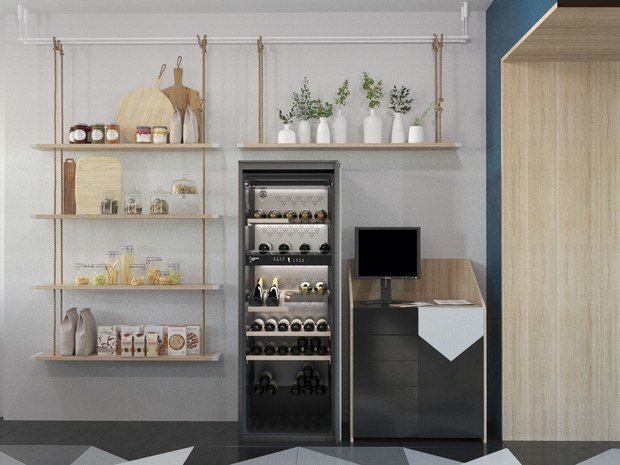 Фото из портфолио МУКА CAFE – фотографии дизайна интерьеров на INMYROOM