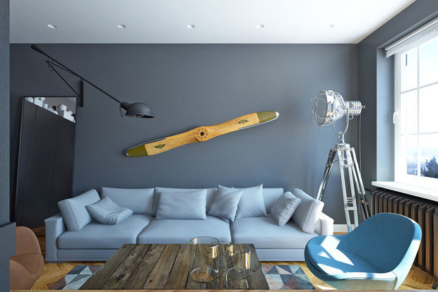 Фото из портфолио Квартира на Октябоьской – фотографии дизайна интерьеров на INMYROOM