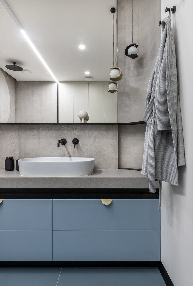 Фотография: Ванная в стиле Современный, Квартира, Минимализм, Проект недели, Минск, 3 комнаты, Более 90 метров, Zrobym architects – фото на INMYROOM Фотография: Ванная в стиле Современный, Квартира, Минимализм, Проект недели, Минск, 3 комнаты, Более 90 метров, Zrobym architects – фото на INMYROOM