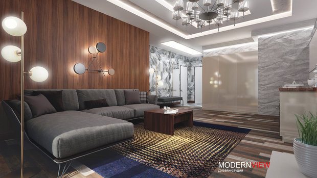 Фото из портфолио Апартаменты Маяковская 78м2 – фотографии дизайна интерьеров на INMYROOM