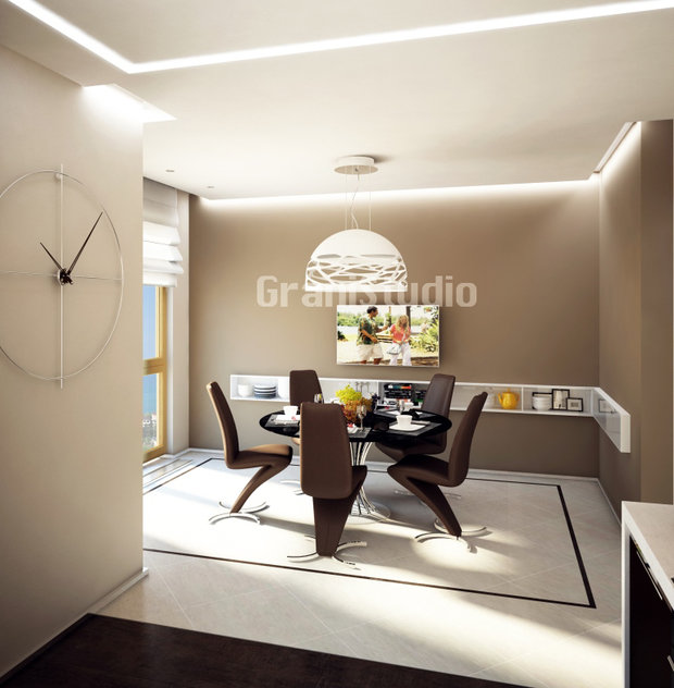 Фото из портфолио Геометрия – фотографии дизайна интерьеров на InMyRoom.ru