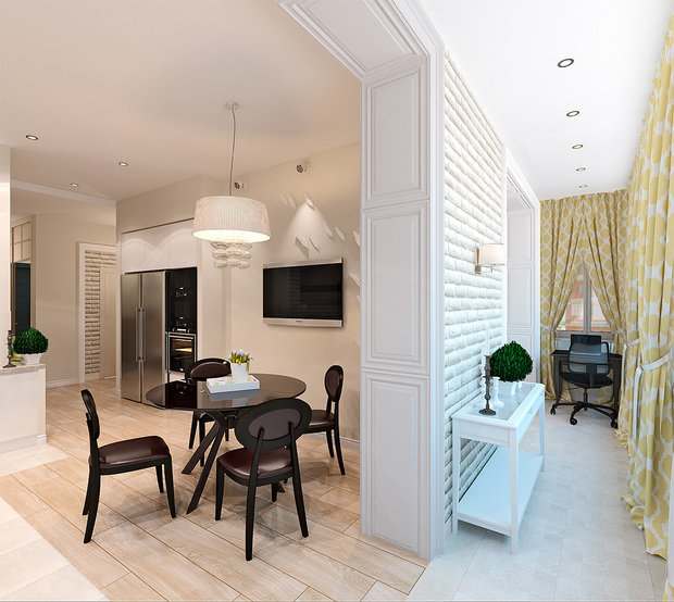 Фото из портфолио ЖК Мичуринский  – фотографии дизайна интерьеров на INMYROOM