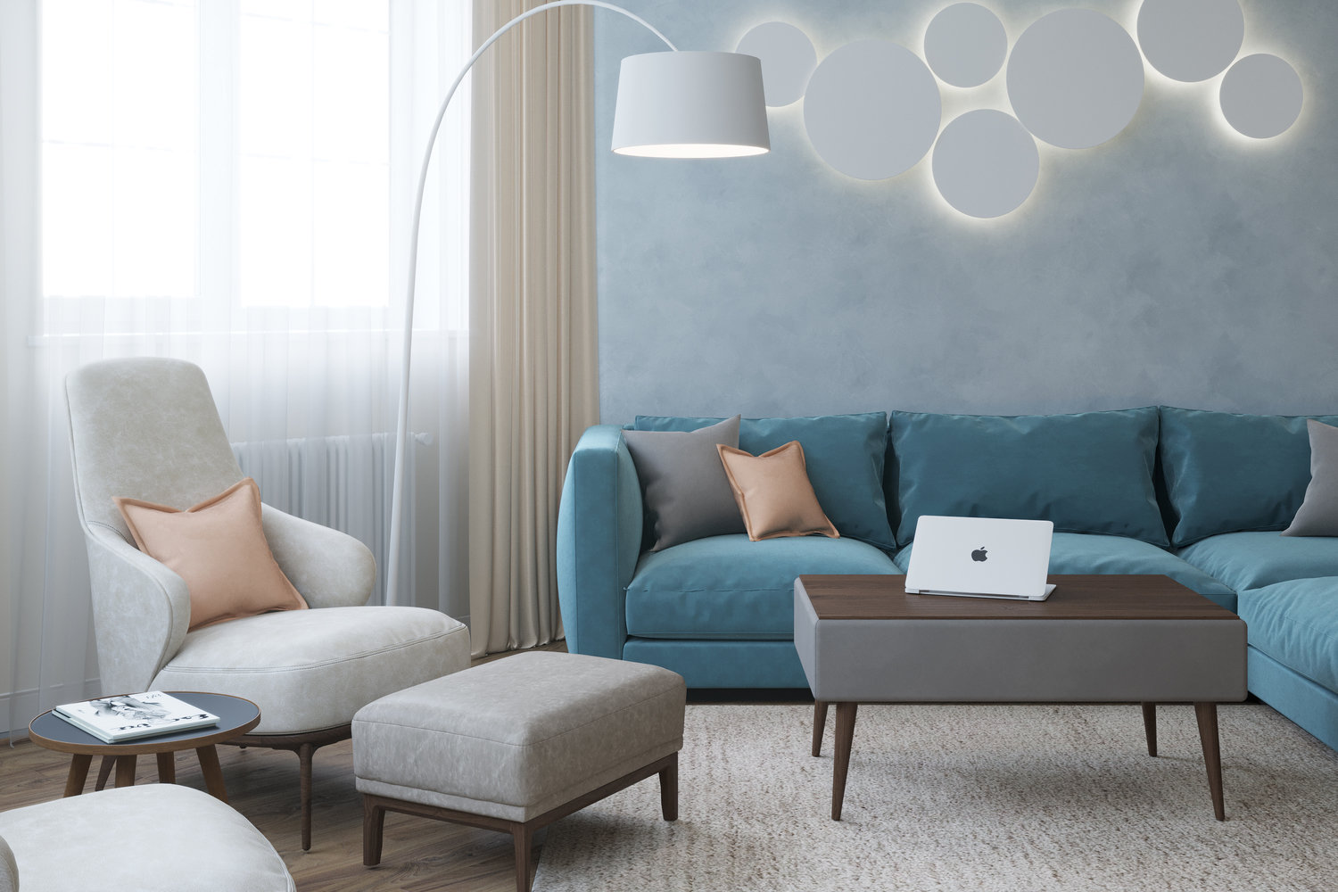 Фотография: Гостиная в стиле Современный, Лофт, Эклектика, Дом, Проект недели, Балашиха, 4 и больше, Более 90 метров, Deus of House – фото на INMYROOM