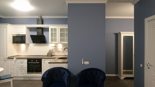 Фото из портфолио Сдержанный и лаконичный «Бритиш»: обзор квартиры в ЖК Савеловский сити  – фотографии дизайна интерьеров на INMYROOM