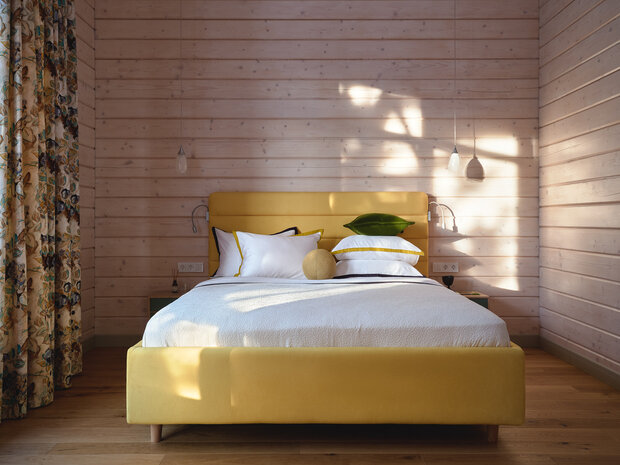 Вся мебель в проекте российского производства. Встраиваемая мебель — кухня, шкафы в детской — делалась под заказ на столярном производстве.