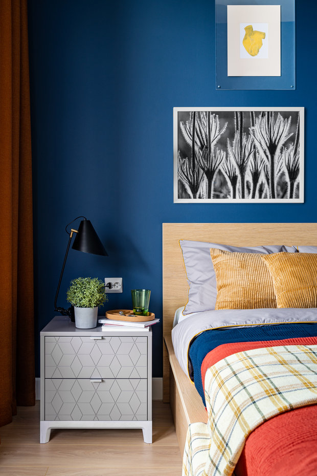 Фотография: Спальня в стиле Современный, Квартира, Проект дня, Санкт-Петербург, 4 и больше, Более 90 метров, US Interiors – фото на INMYROOM