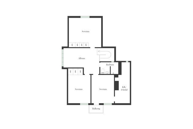 Фотография: Планировки в стиле , Скандинавский, Современный, Декор интерьера, Дом, Белый, Минимализм, Вилла, Серый, Голубой, Коричневый, 4 и больше, Более 90 метров – фото на INMYROOM