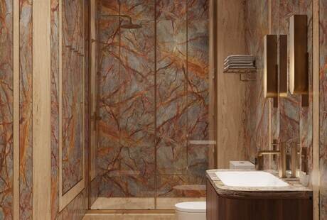 Санузел в камне (2 вариант)