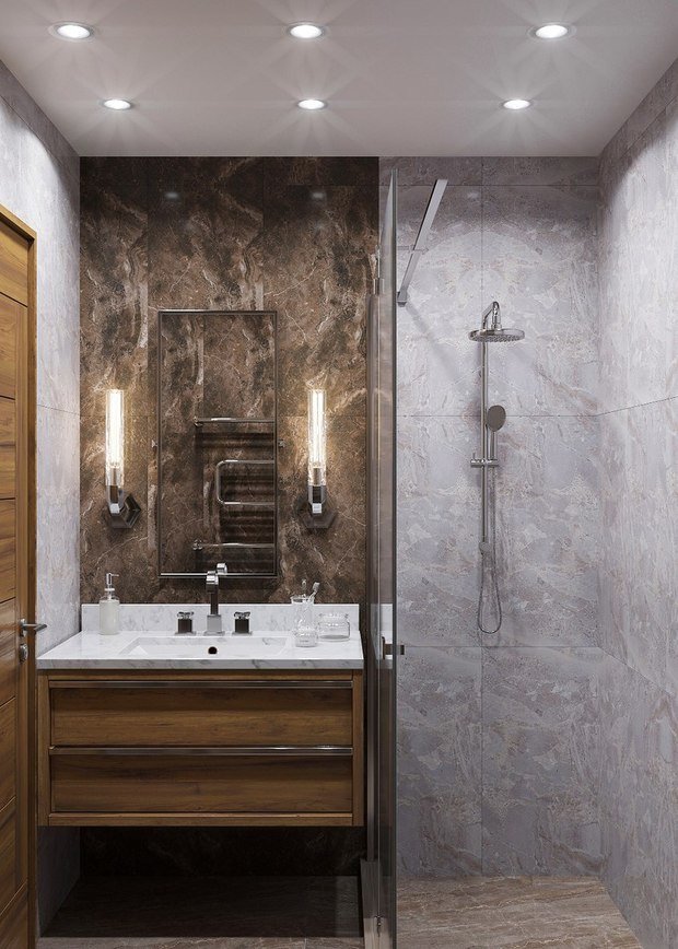 Фото из портфолио 2к.кв. на ул. Мира (60 кв.м) – фотографии дизайна интерьеров на INMYROOM