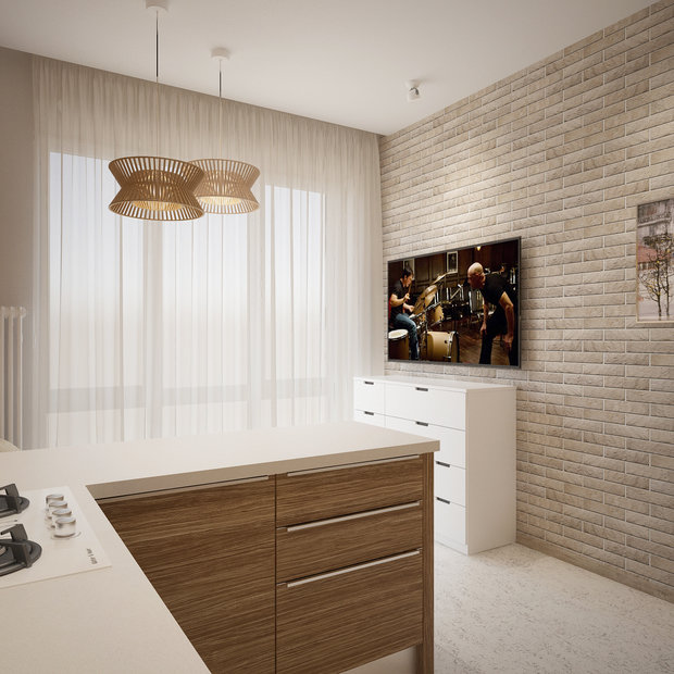 Фото из портфолио Квартира в ЖК Андерсен  – фотографии дизайна интерьеров на INMYROOM