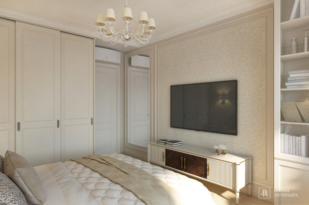 Фото из портфолио Квартира современная классика – фотографии дизайна интерьеров на INMYROOM