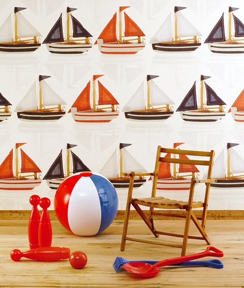 Фотография: Мебель и свет в стиле Прованс и Кантри, Декор интерьера, Декор дома, Обои, Стены – фото на INMYROOM