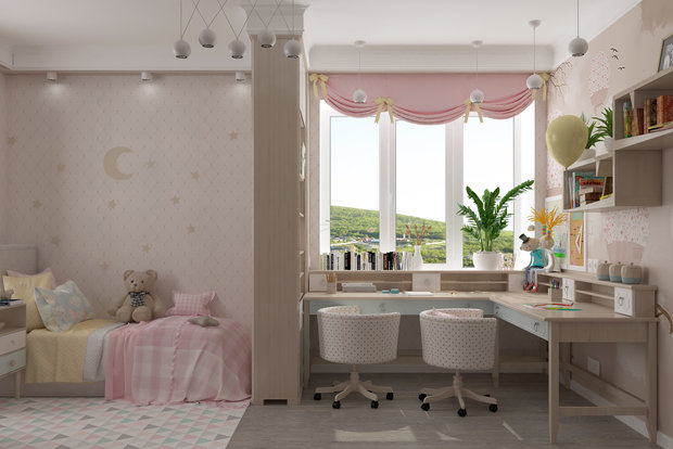 Фото из портфолио Детская "Room of wonders" – фотографии дизайна интерьеров на INMYROOM