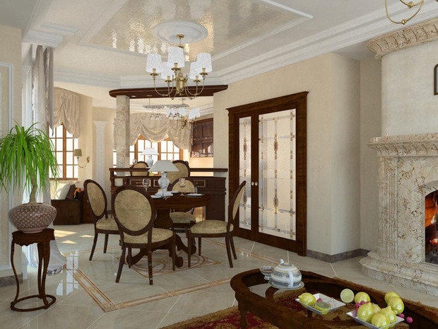 Фото из портфолио Гармония в интерьере гостиной – фотографии дизайна интерьеров на INMYROOM