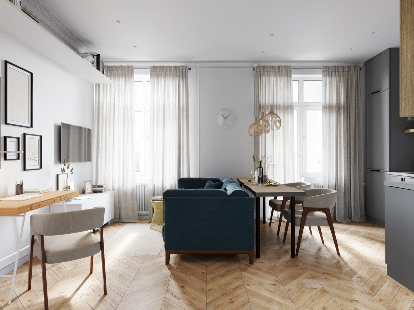 Фотография: Гостиная в стиле Современный, Квартира, Студия, Проект дня, Красногорск, до 40 метров, Мария Синельникова – фото на INMYROOM Фотография: Гостиная в стиле Современный, Квартира, Студия, Проект дня, Красногорск, до 40 метров, Мария Синельникова – фото на INMYROOM