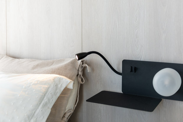 Фотография: Спальня в стиле Минимализм, Современный, Квартира, Проект дня, Киев, PLANiUM, 4 и больше, Более 90 метров – фото на INMYROOM