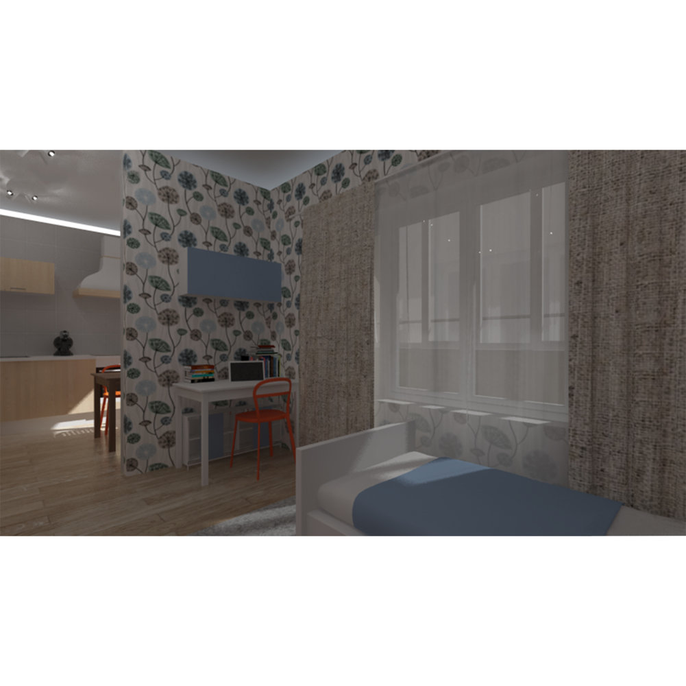 Фотография: в стиле , Малогабаритная квартира, Советы, Перепланировка, перепланировка однушки в санкт-петербурге, как зонировать однушку, Диана Мальцева, перепланировка однушки, дом серии П46, планировка однокомнатной квартиры в доме серии П46, как обустроить в однушке спальню и детскую, П-46 – фото на INMYROOM