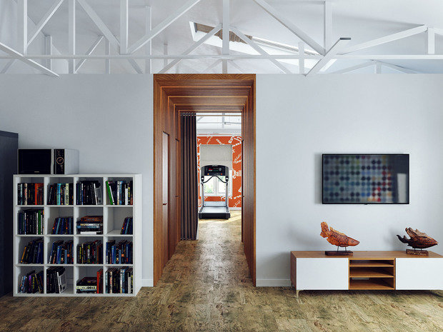 Фото из портфолио Спортивный зал. – фотографии дизайна интерьеров на INMYROOM