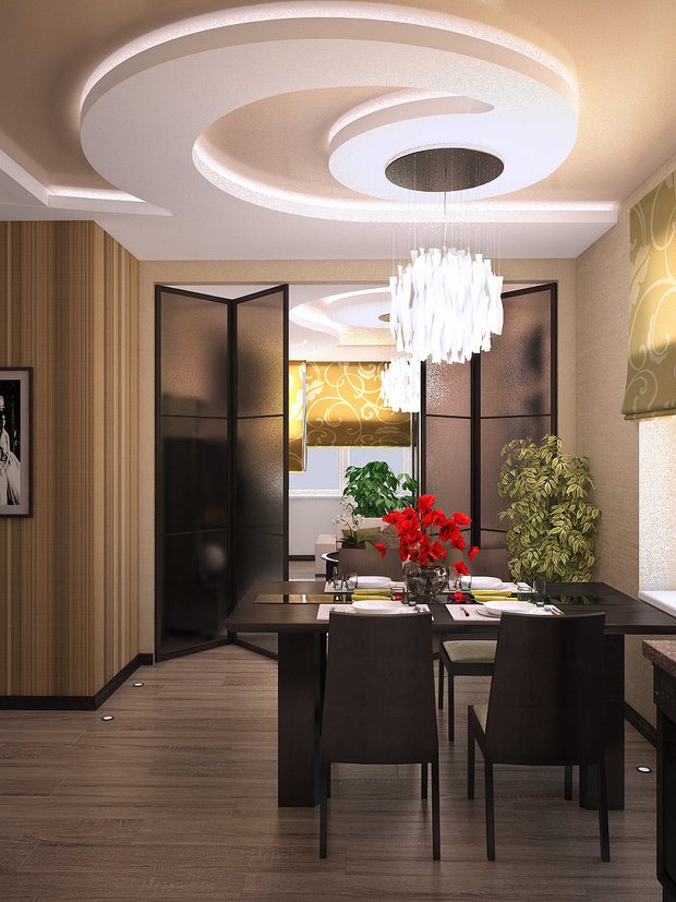 Фотография: Кухня и столовая в стиле Современный, Восточный, Квартира, Дома и квартиры – фото на INMYROOM