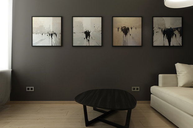 Фото из портфолио Квартира для молодого человека – фотографии дизайна интерьеров на INMYROOM