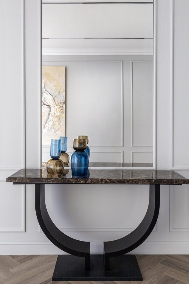 Фотография: Прихожая в стиле Современный, Эклектика, Квартира, Проект дня, Казахстан, 3 комнаты, Более 90 метров, Надира Мустафина – фото на INMYROOM