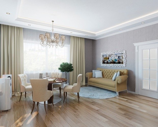 Фото из портфолио Квартира в подмосковье – фотографии дизайна интерьеров на INMYROOM