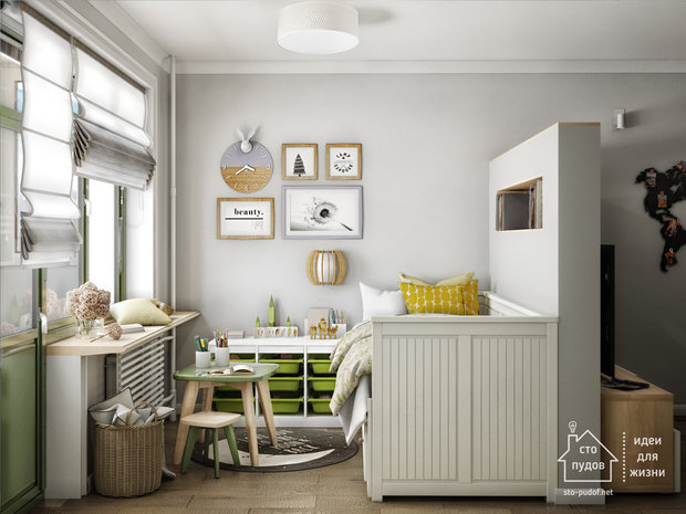 Фото из портфолио Преображенка – фотографии дизайна интерьеров на INMYROOM